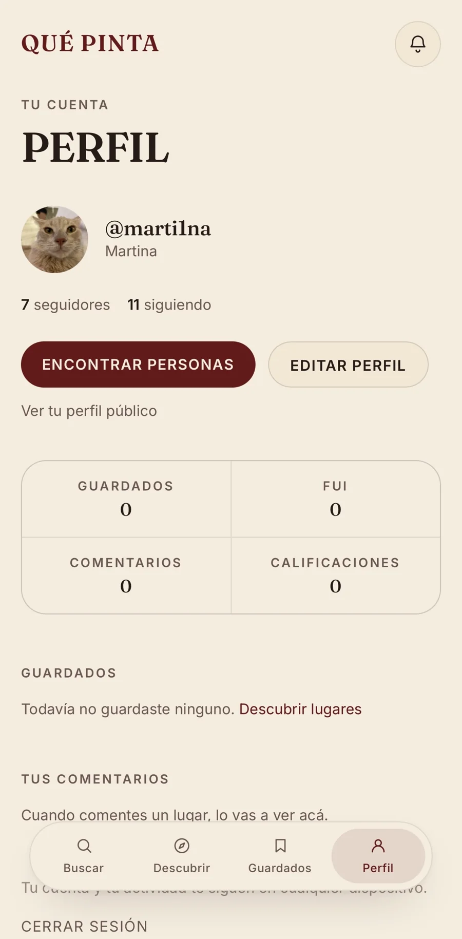 Qué Pinta — Profile